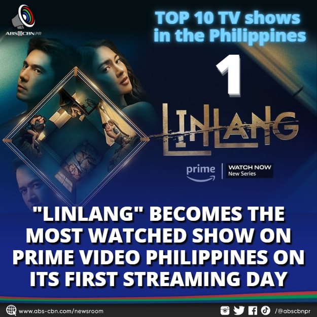 Linlang becomes the most watched show on Prime Video Philippines